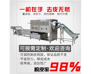 華邦機械核桃仁去皮設(shè)備直銷 核桃仁脫皮機