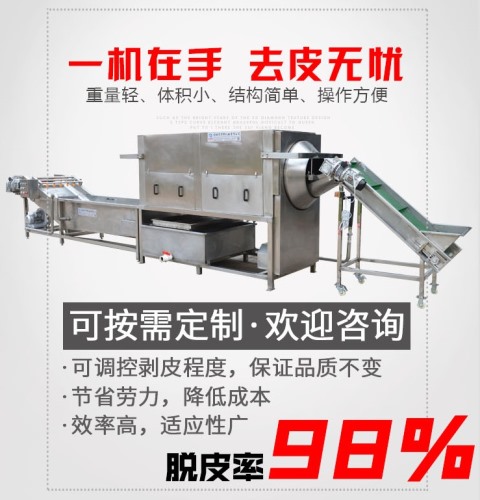 省時節(jié)水核桃仁去皮機  不加藥水