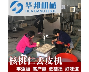 不限品種 核桃仁脫衣機(jī) 2019新科技