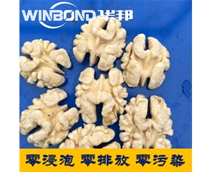 核桃仁脫衣流水線(xiàn) 純物理脫衣方法 華邦技術(shù)