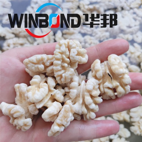 核桃仁去衣清洗設(shè)備 華邦機械 純物理核桃仁去皮機